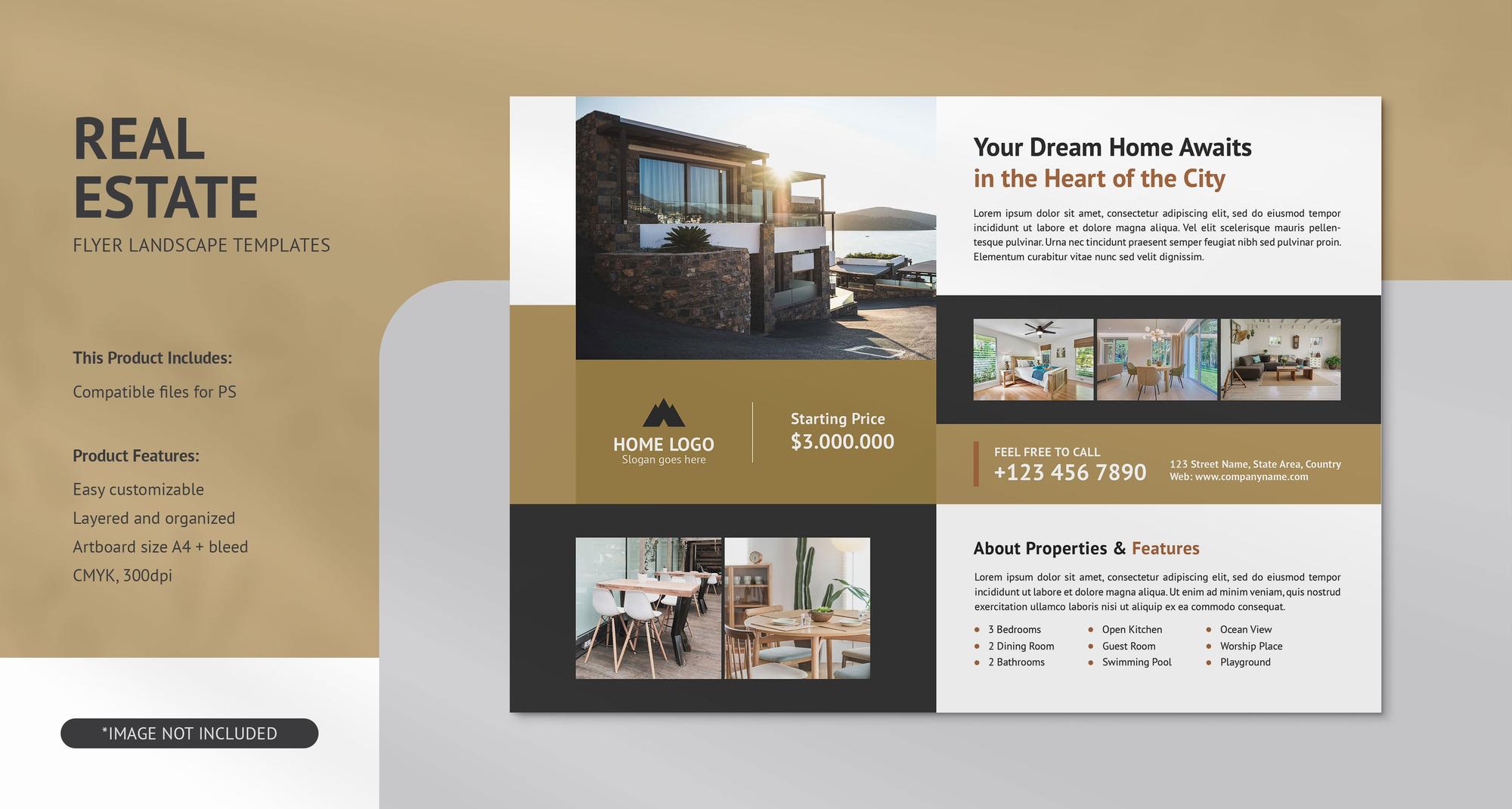 Materials for real estate presentation